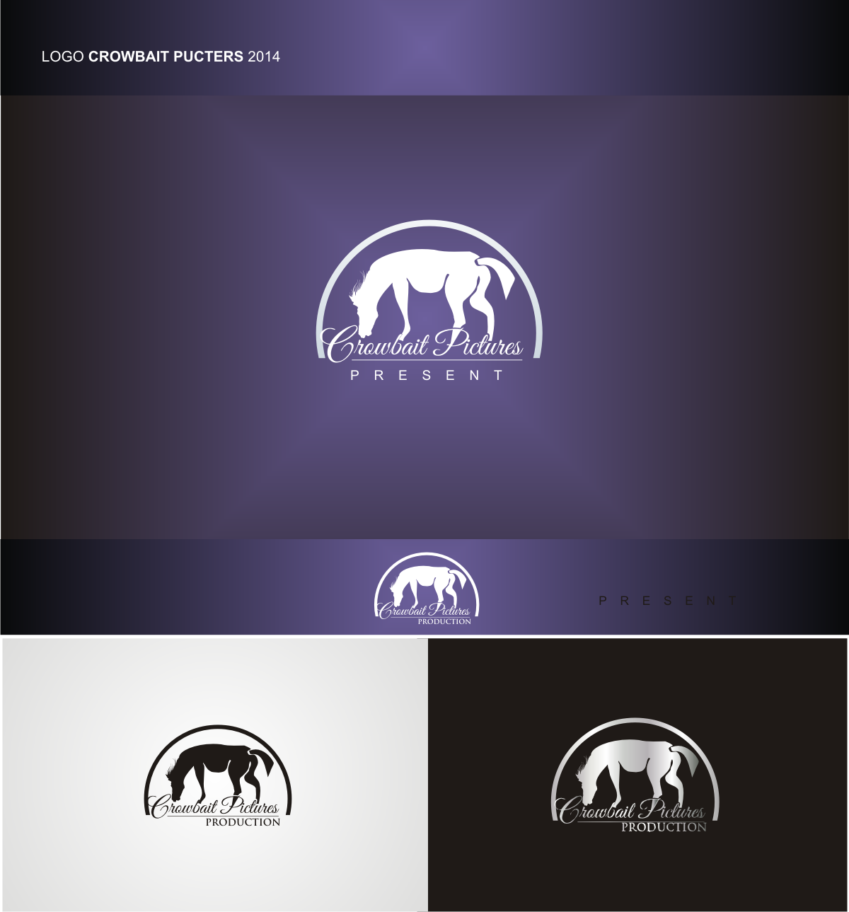 Logo Design by Drago for Crowbait Pictures | Design #3649118