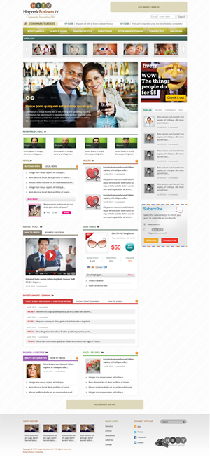 Diseño Web por Mayank Patel para este proyecto | Diseño: #870730