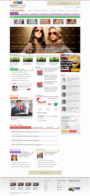 Diseño Web por Mayank Patel para este proyecto | Diseño: #878376