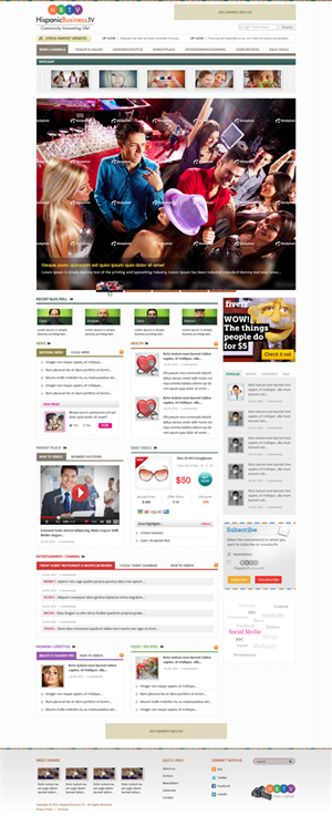 Diseño Web por Mayank Patel para este proyecto | Diseño: #878831