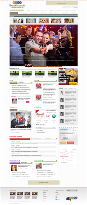 Diseño Web por Mayank Patel para este proyecto | Diseño: #878833