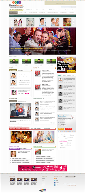 Web Design for US Hispanic Business Community | Web Design par Mayank Patel