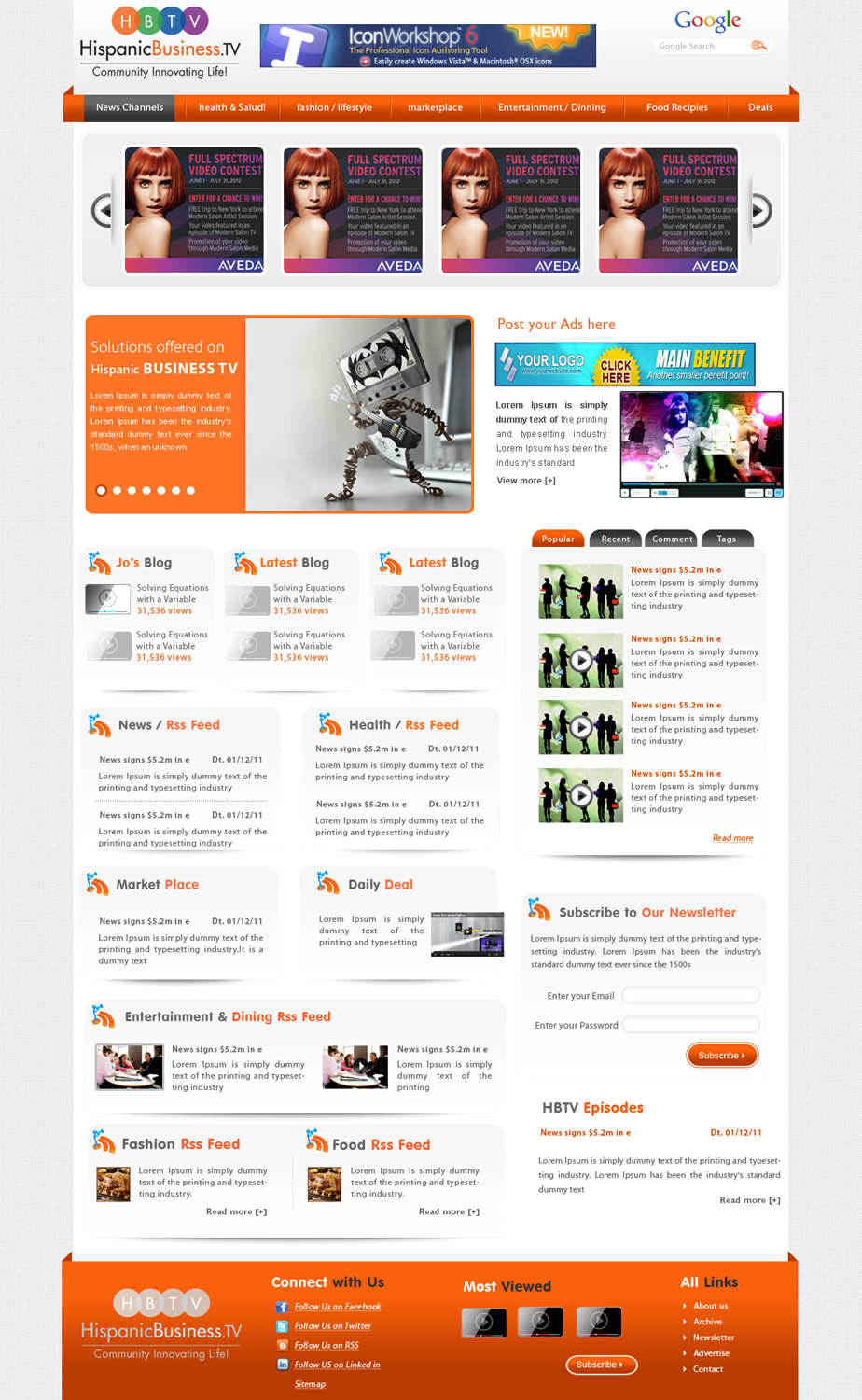 Web Design by webxvision for this project | Design #867549