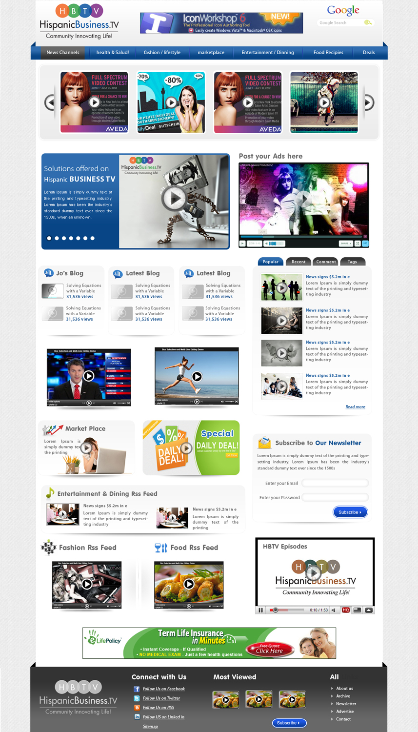 Web Design by webxvision for this project | Design #871061