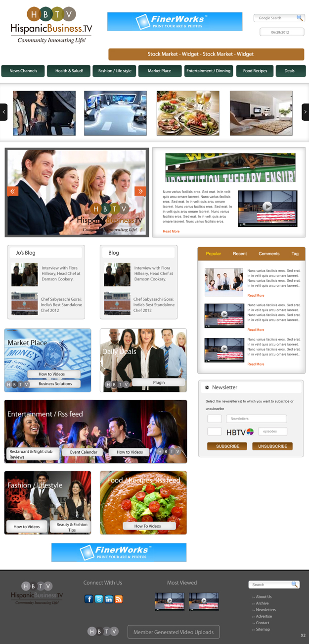 Web Design by pb for this project | Design #867755