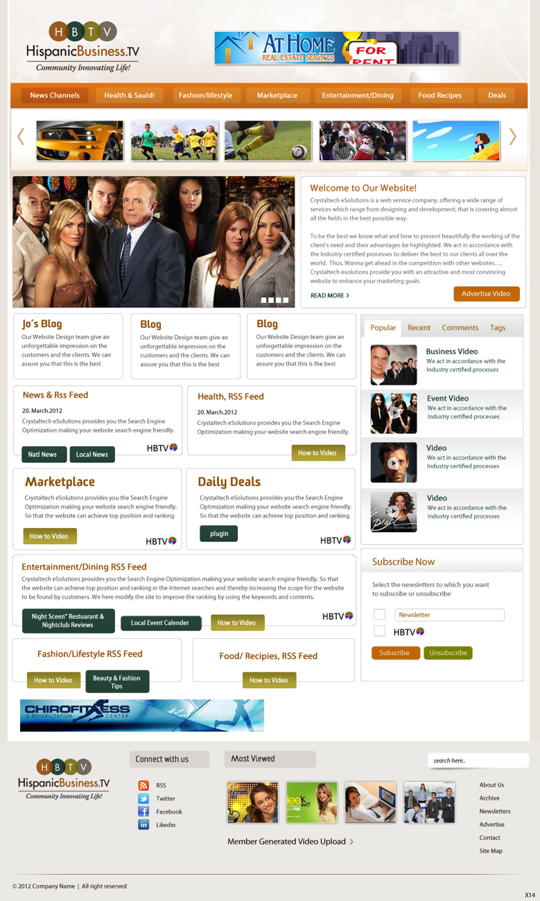 Web Design by pb for this project | Design #867757