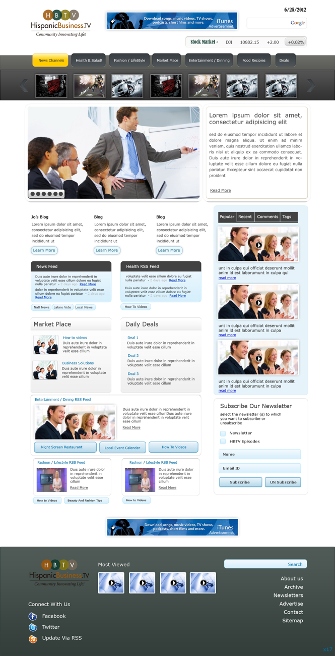 Web-Design von pb für dieses Projekt | Design #869205