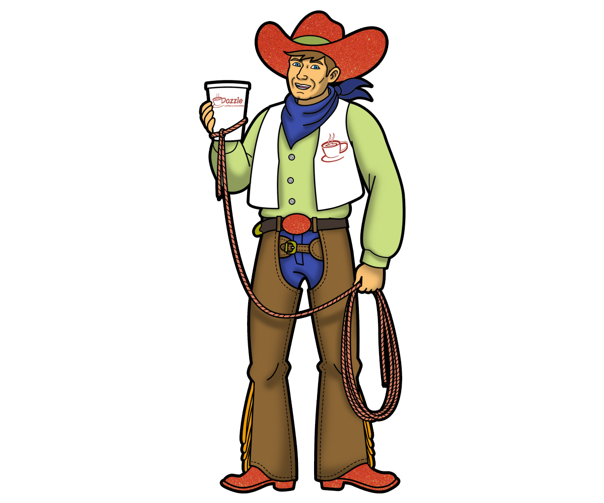 Illustration Design by ronnie for Dazzle Coffee Inc. | Design #3519469