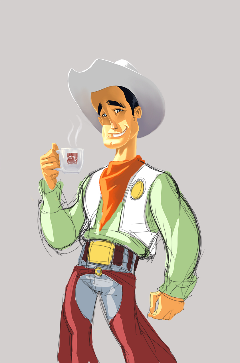 Illustration Design by hirix for Dazzle Coffee Inc. | Design #3539432