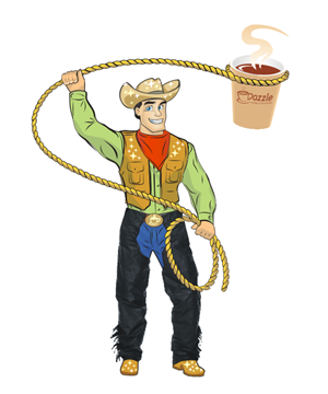 Illustration Design by Zivo for Dazzle Coffee Inc. | Design: #3578882