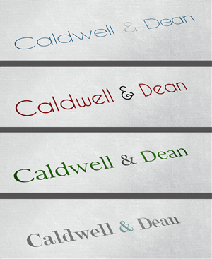 Logo Design by KimberlyLSmith for Caldwell & Dean, LLP | Design: #3483257
