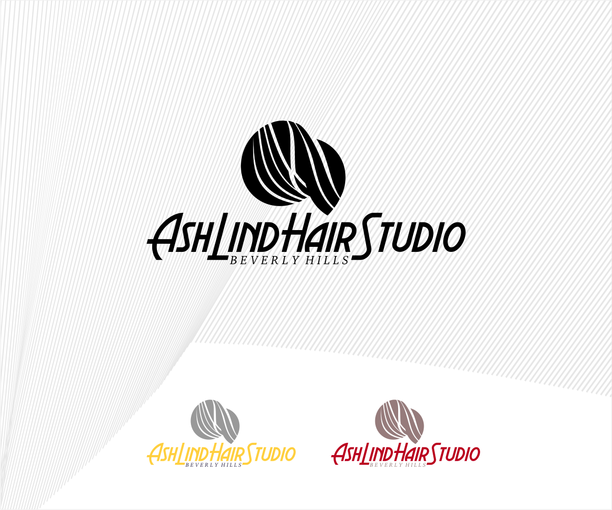 Logo Design by Creativemedia Solution for ASHLIND Hair Studio | Design #3533252