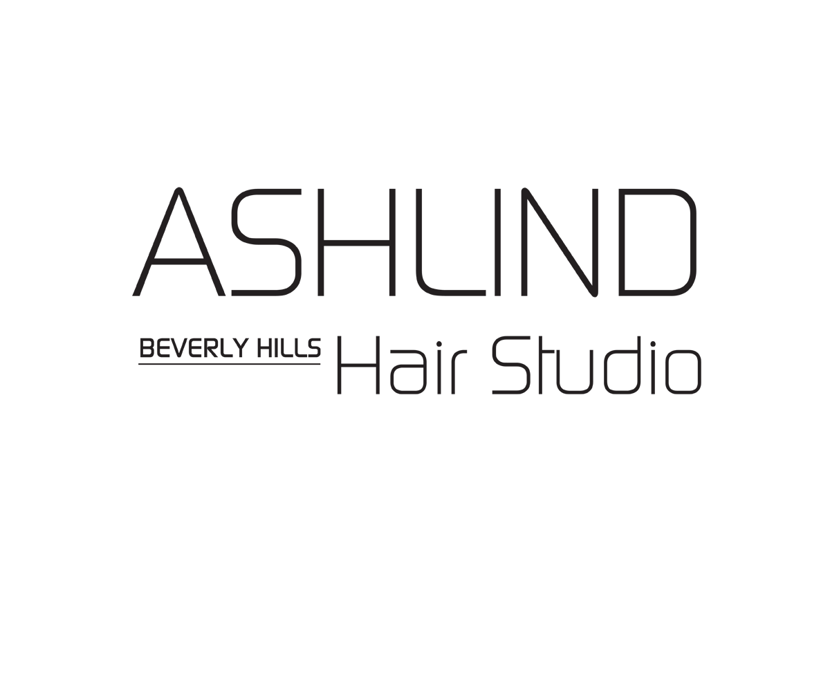 Logo-Design von ChristineDeye für ASHLIND Hair Studio | Design #3487477