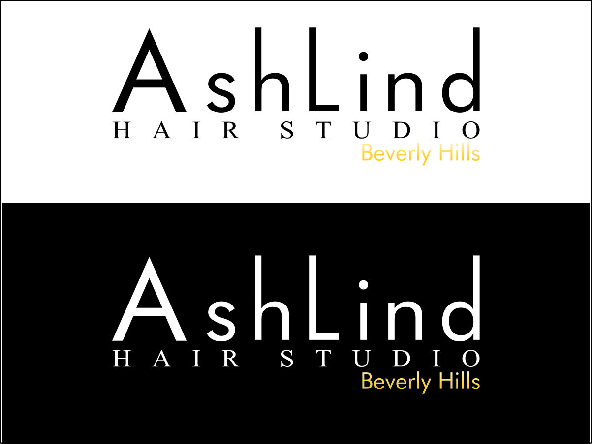 Logo Design by JeanetteAstrom for ASHLIND Hair Studio | Design #3538586
