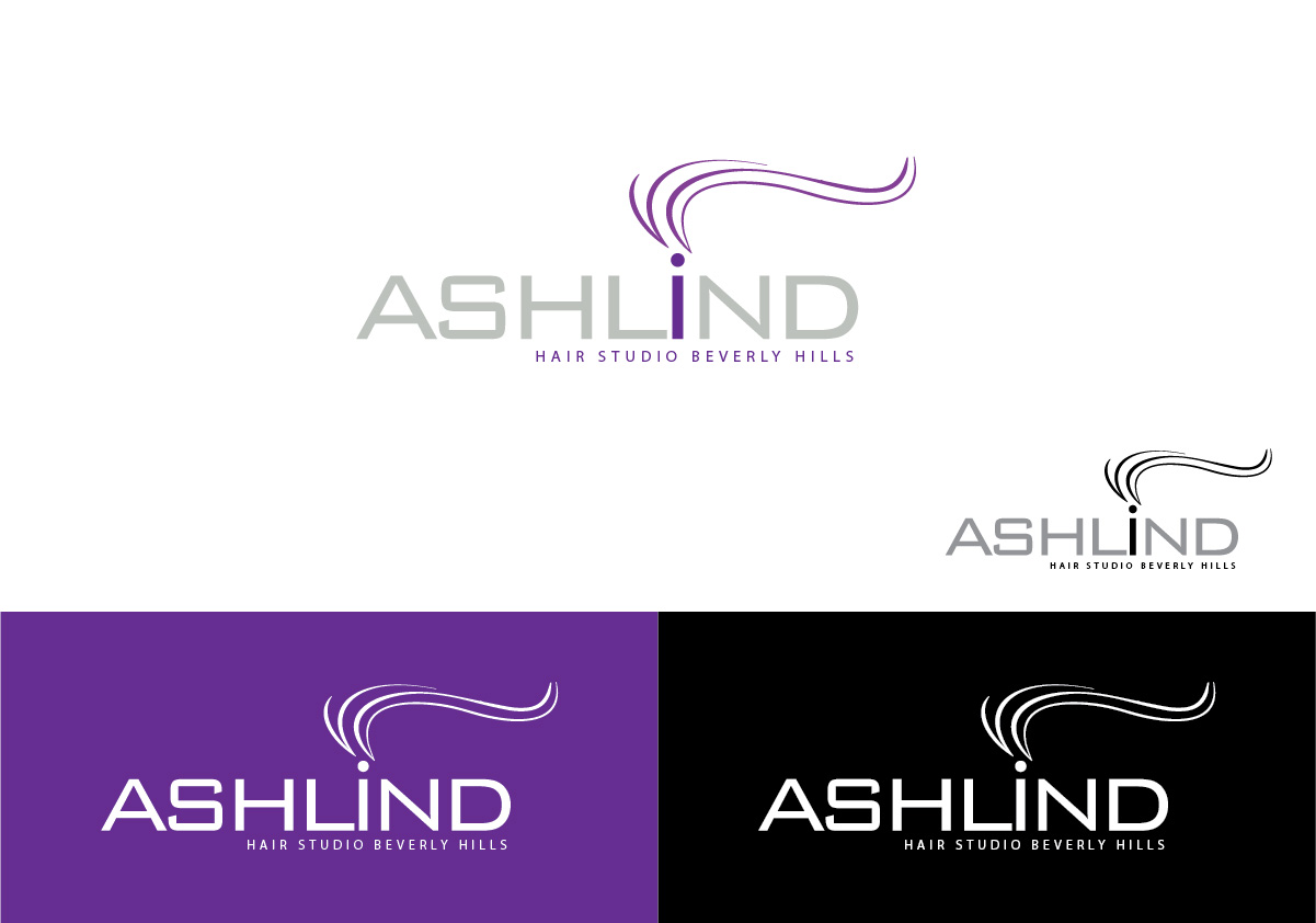 Logo Design by TechWise for ASHLIND Hair Studio | Design #3488353