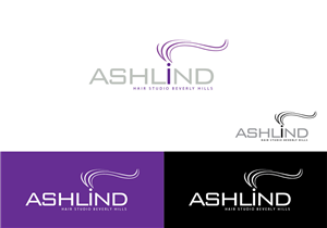Diseño de Logo por TechWise para ASHLIND Hair Studio | Diseño #3488353