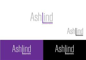 Diseño de Logo por TechWise para ASHLIND Hair Studio | Diseño: #3488361