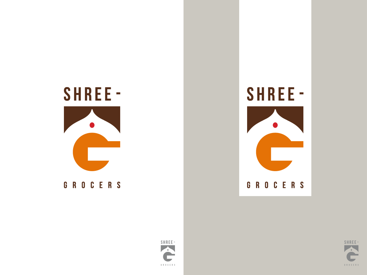 Logo Design by dlt for Shree-G Grocers | Design #3507019