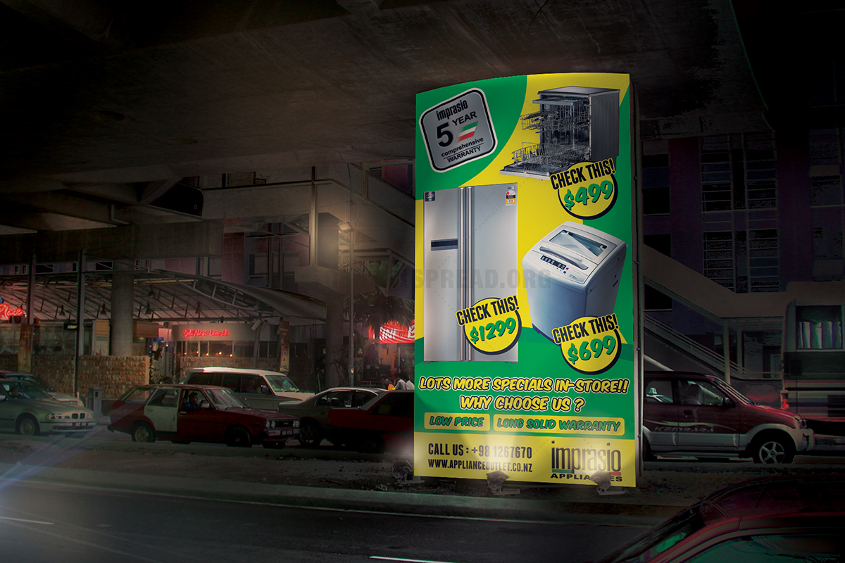 Design de Panneau par CENTERSPREAD pour Applianceoutlet ltd | Design #3603179