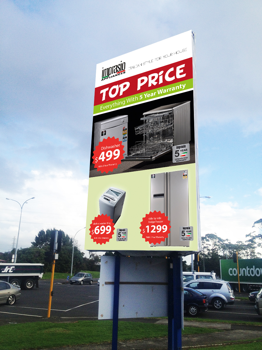 Billboard Design by Svetlin Angelov for Applianceoutlet ltd | Design #3578909