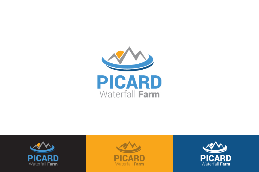 Logo-Design von ketoprofen für Picard Waterfall Farm (non commercial) | Design #3637834
