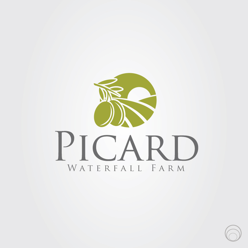 Logo Design by J. Brandt Studio for Picard Waterfall Farm (non commercial) | Design #3492736