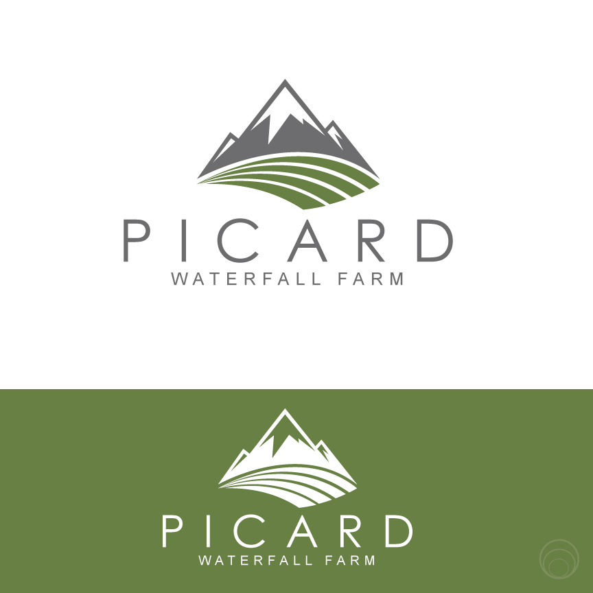Logo-Design von J. Brandt Studio für Picard Waterfall Farm (non commercial) | Design #3645222