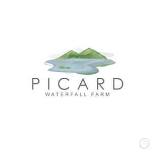 Logo Design by J. Brandt Studio for Picard Waterfall Farm (non commercial) | Design: #3645237
