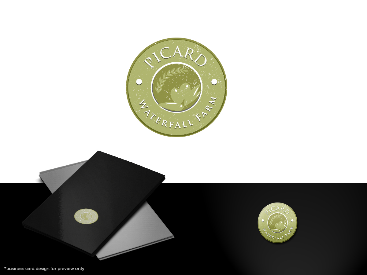 Logo-Design von ArtSamurai für Picard Waterfall Farm (non commercial) | Design #3496247