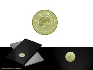 Logo-Design von ArtSamurai für Picard Waterfall Farm (non commercial) | Design: #3496247