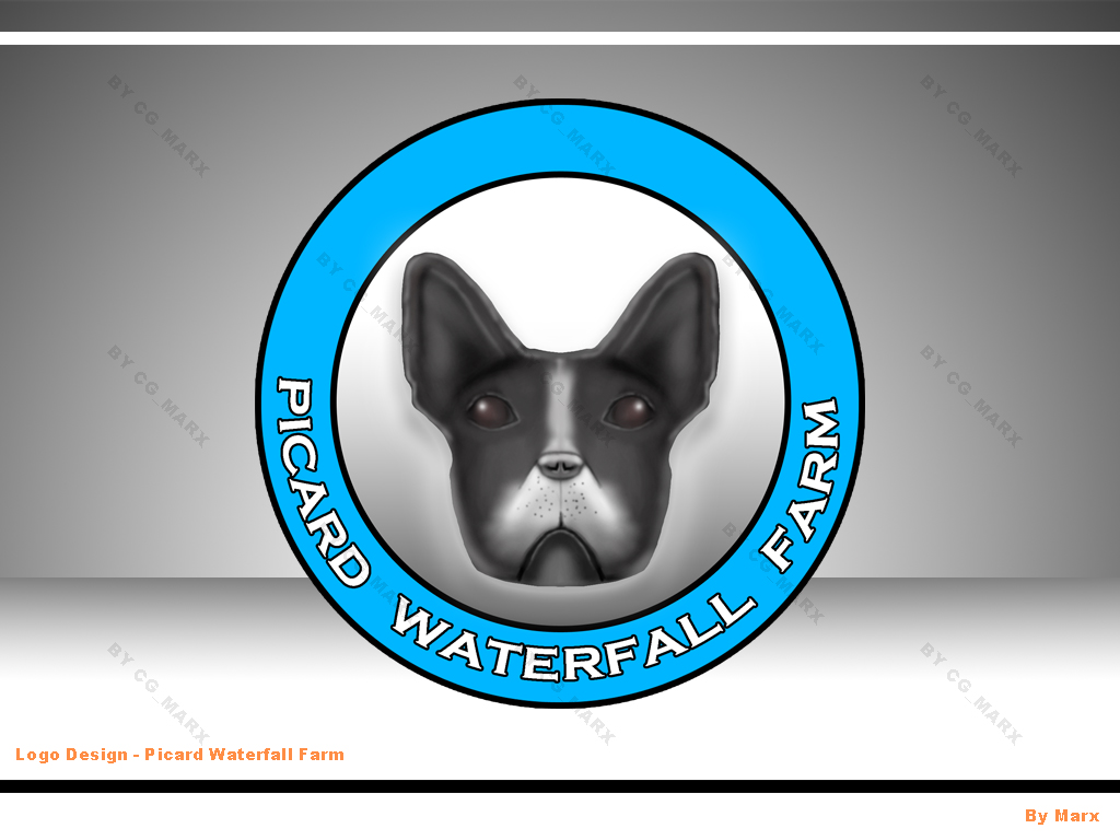 Logo Design by CG_Marx for Picard Waterfall Farm (non commercial) | Design #3591704