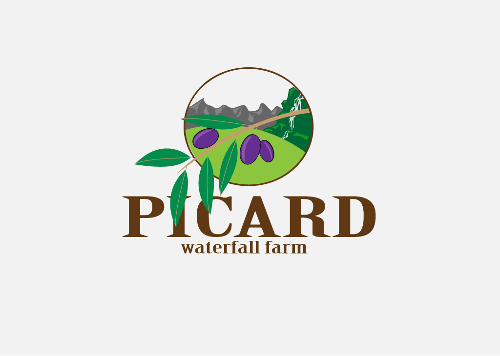 Logo-Design von gildroid für Picard Waterfall Farm (non commercial) | Design #3497553