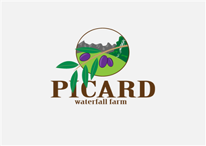 Logo Design by gildroid for Picard Waterfall Farm (non commercial) | Design: #3497553