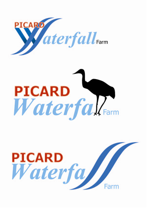 Logo Design by 84logo for Picard Waterfall Farm (non commercial) | Design: #3502132