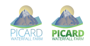Logo Design by Bow Tie Kreative for Picard Waterfall Farm (non commercial) | Design: #3668004