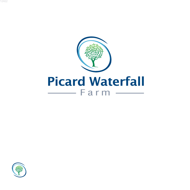 Logo Design by instudio for Picard Waterfall Farm (non commercial) | Design #3490617