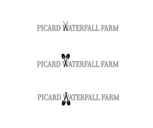 Logo Design by R O N I E for Picard Waterfall Farm (non commercial) | Design: #3558306