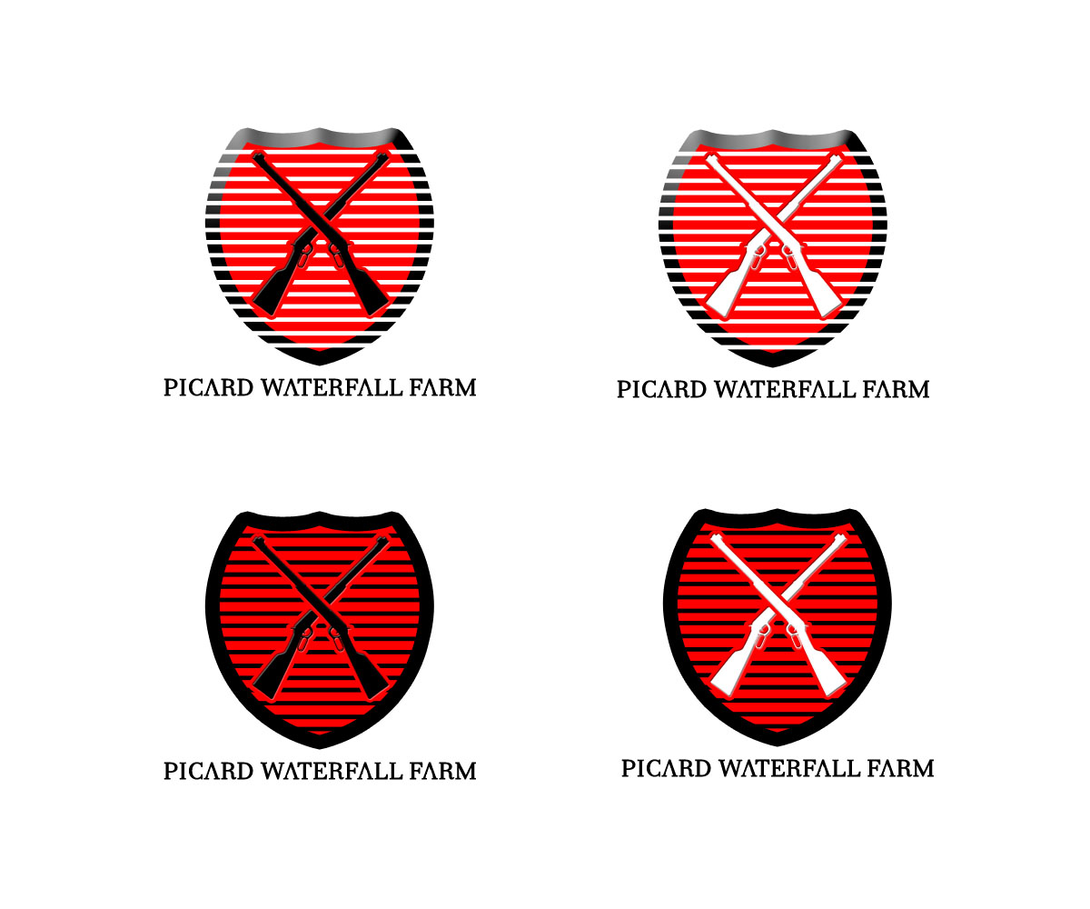 Diseño de Logo por R O N I E para Picard Waterfall Farm (non commercial) | Diseño #3567028