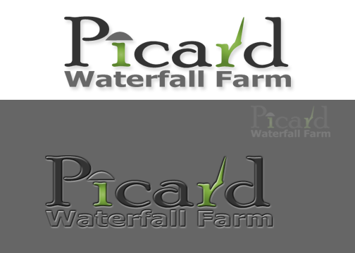Logo Design by syed bakth for Picard Waterfall Farm (non commercial) | Design #3487026