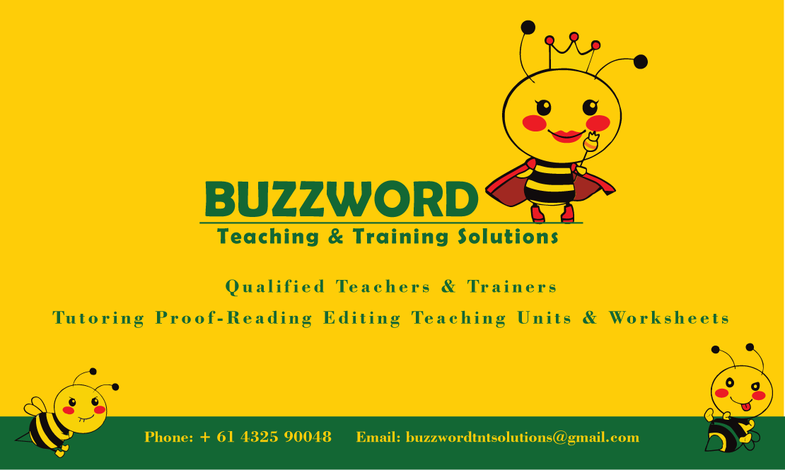 Visitenkarten-Design von Hadi Graphics für Buzzword Teaching and Training Solutions | Design #3525010