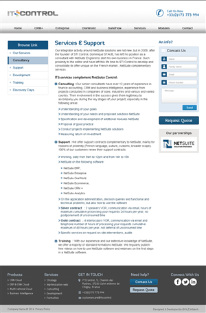 Web Design by ISOLZ INFOTECH for this project | Design: #3510665