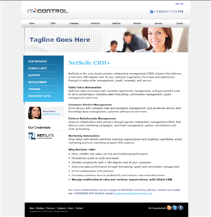 Graphic design on webpages considering optimisation | Web Design by MIND