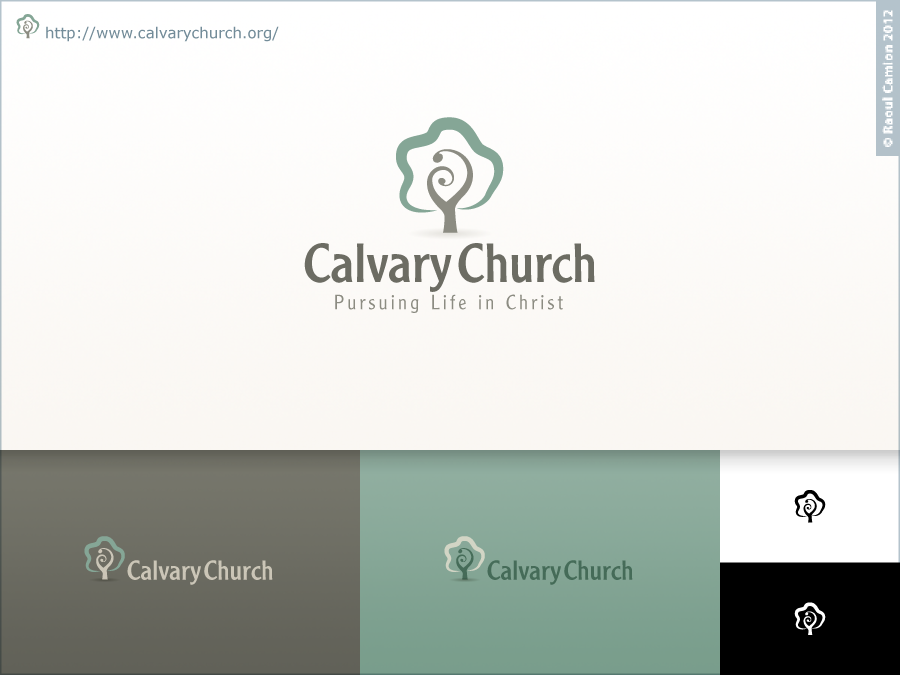 Logo Design by Raoul Camion for Calvary Church | Design #1010589