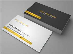 Visitenkarten-Design von AwsomeD für JohnSantiagoInteriors LLC | Design #3497859