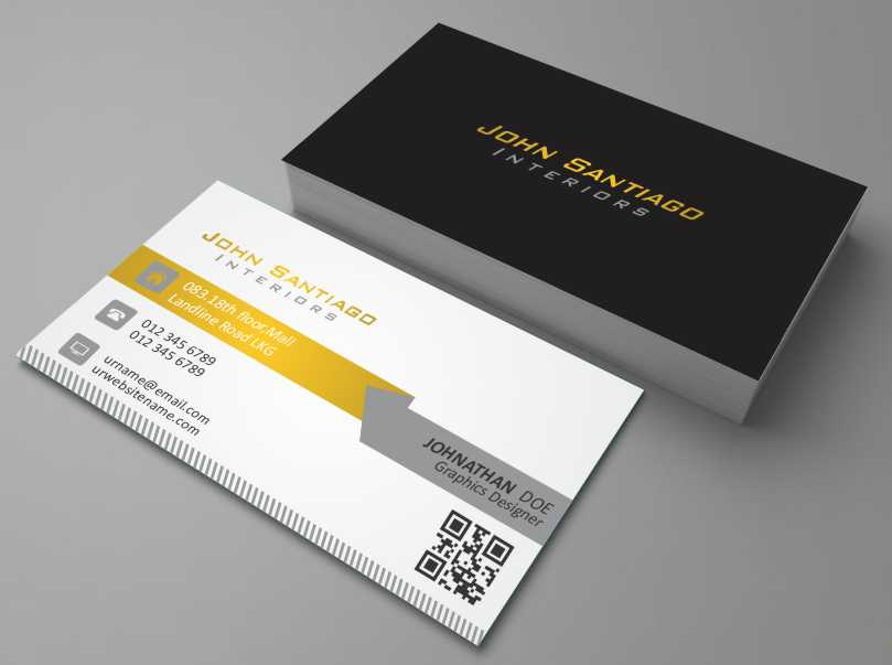 Diseño de Tarjeta de Presentación por AwsomeD para JohnSantiagoInteriors LLC | Diseño #3497860