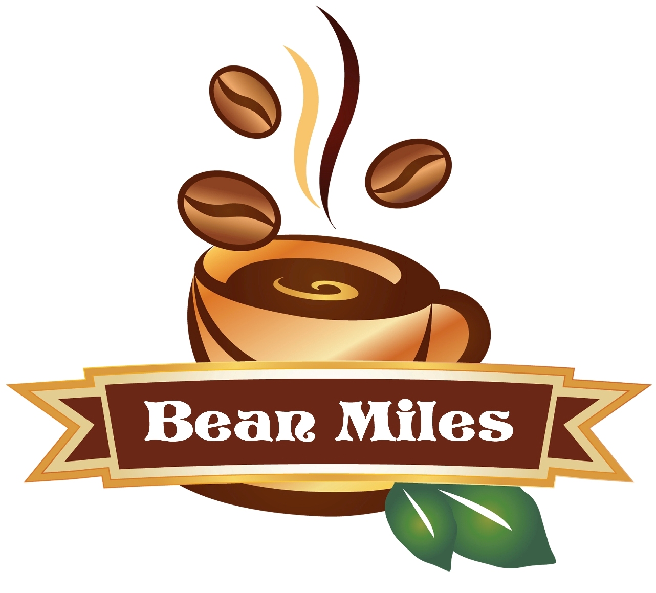 Logo Design by safeerahmed for Bean Miles | Design #3525284