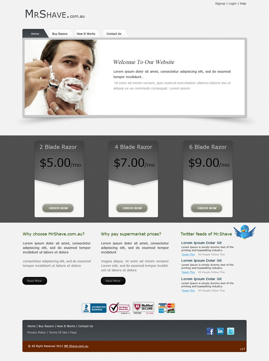 Web Design by pb for this project | Design #887586