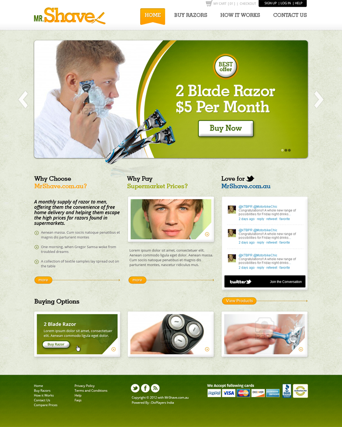 Web Design by the-lion-king for this project | Design #897227