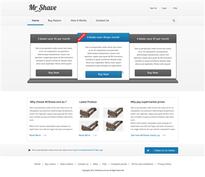 Diseño Web por Budi Tanrim para este proyecto | Diseño: #887400