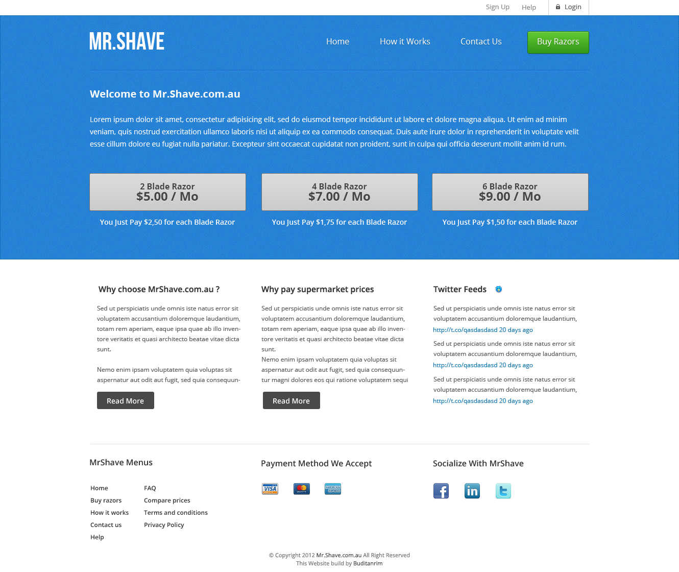 Web Design by Budi Tanrim for this project | Design #888745